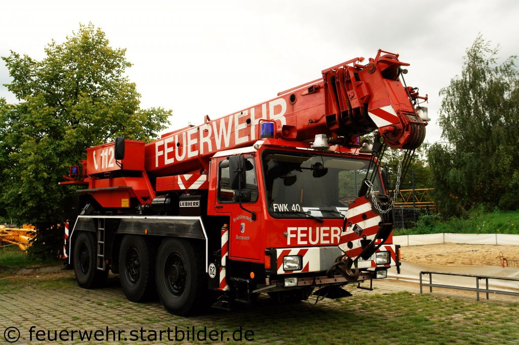 FWK 40 der Feuerwehr Oberhausem.
Aufgenommen am 18.9.2011 beim Tdo der FF Oberhausen Sterkrade.