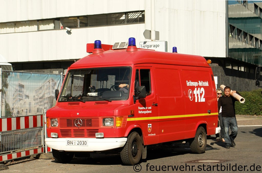 GW-Messtechnik der Feuerwehr Bonn.
Aufgenommen beim NRW Tag 2011 in Bonn.