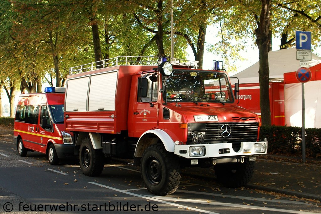 RW 1 der Feuerwehr Bonn.
Aufgenommen beim NRW Tag 2011 in Bonn.