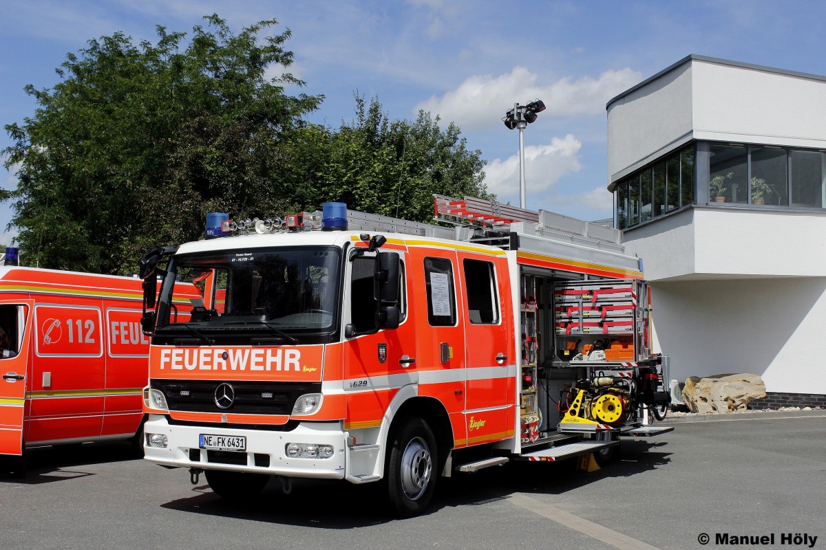 HLF 20 (01-HLF20-01).
Das Fahrzeug ist bei dem Loschzug 61 in Kaarst Stationiert.