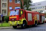 GTLF der Feuerwehr Herne.
Aufgenommen in Herne Wanne Eickel.
Das Fahrzeug war zur Brandsicherheitswache der Cranger Kirmes eingeteilt.