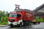 WLF (DU FW 3662) der Feuerwehr Duisburg.
Am 3.6.2012 konnte ich dieses Gespann vor der Zeche Zollverein in Essen aufnehmen.