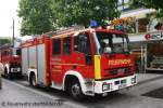 Euro Fire/146219/tlf-h-1-bo-2644-auf-iveco TLF H-1 (BO 2644) auf Iveco Euro Fire mit Magirus Aufbau.
Aufgenommen in der Bochumer City am 28.5.2011.