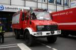 Siegen RW 1 (SI 2263) auf MB Unimog 1300L der Feuerwehr Siegen.
Aufgenommen beim NRW Tag in Siegen am, 18.9.2010.
