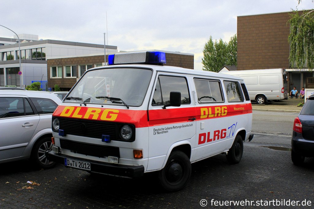 Fahrzeug der DLRG LV Nordrhein.
Aufgenommen beim Tdot der BF Essen, 26.8.2012.