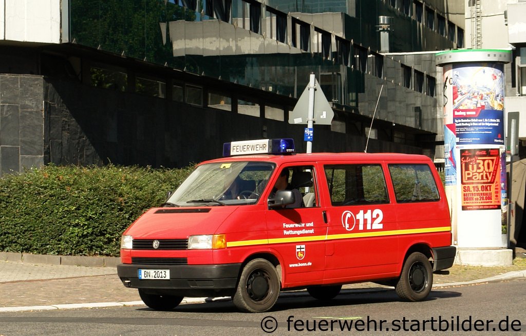 MTW (BN 2013) der Feuerwehr Bonn.
Aufgenommen beim NRW Tag 2011 in Bonn.