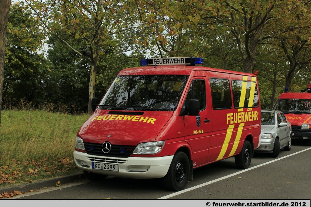 MTW (KO 2399) der Feuerwehr Koblenz Gls.
Aufgenommen beim Jubilum 50 Jahre LFV-Rheinland-Pfalz in Mainz,6.10.2012.
