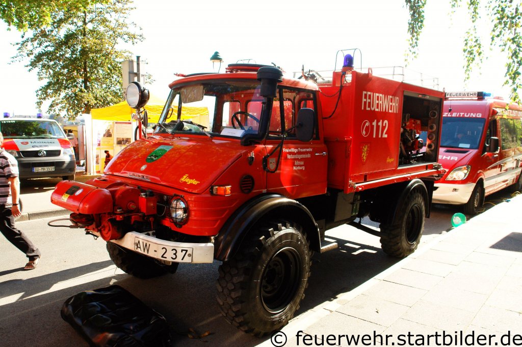 TLF 8/18 mit Ziegler Aufbau der Feuerwehr Adenau Nrburg.
Aufgenommen beim NRW Tag 2011 in Bonn.