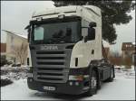 Scania Sattelzugmaschine in Welzheim.