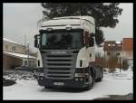 Scania Sattelzugmaschine in Welzheim.